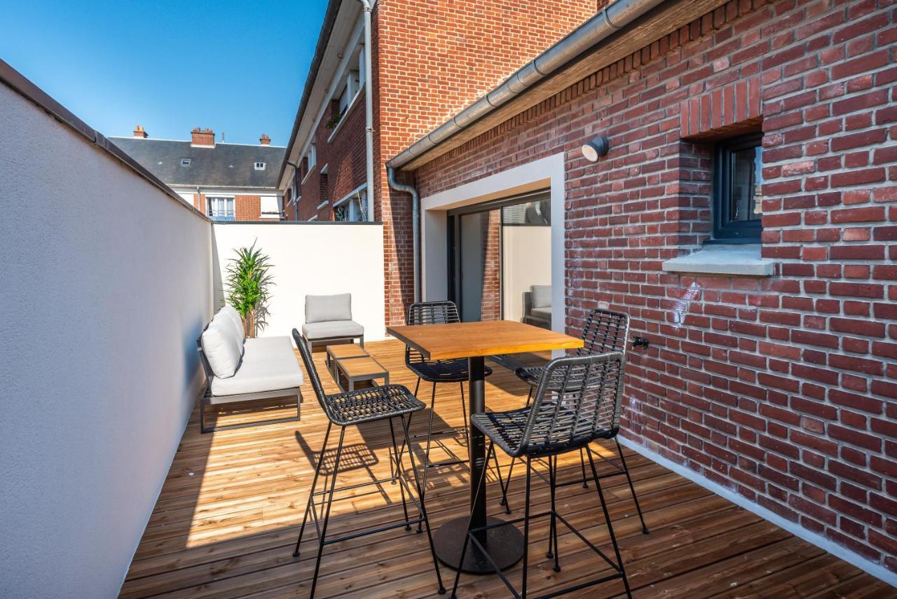 Downtown Rooftop - Centre Ville - Wifi - Terrasse - Netflix Amiens Exterior photo